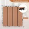 18 Piece All Weather Interlocking Deck Tiles Perfect for Splicing Area